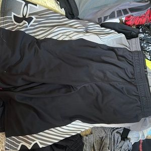 Under Armour white grey and black shorts